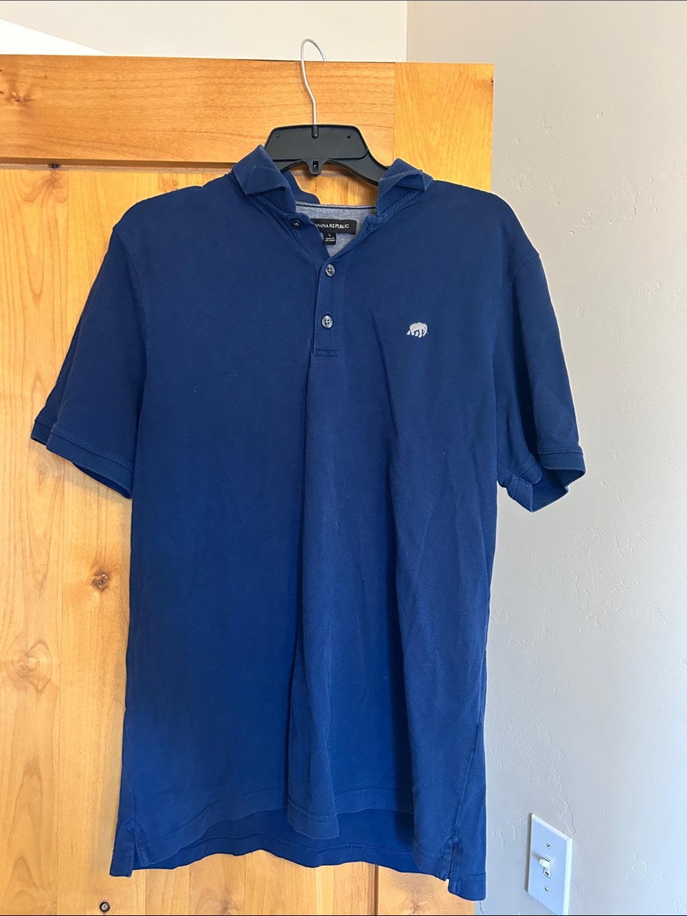 Banana Republic Men's Deep Navy Polo Shirt